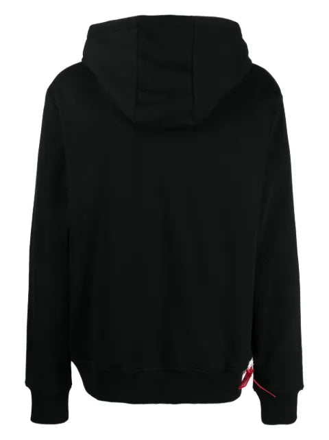 Mostly Heard Rarely Seen 8-Bit Silly Theory graphic-print cotton hoodie