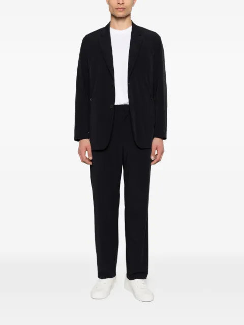 Emporio Armani stretch-nylon single-breasted blazer