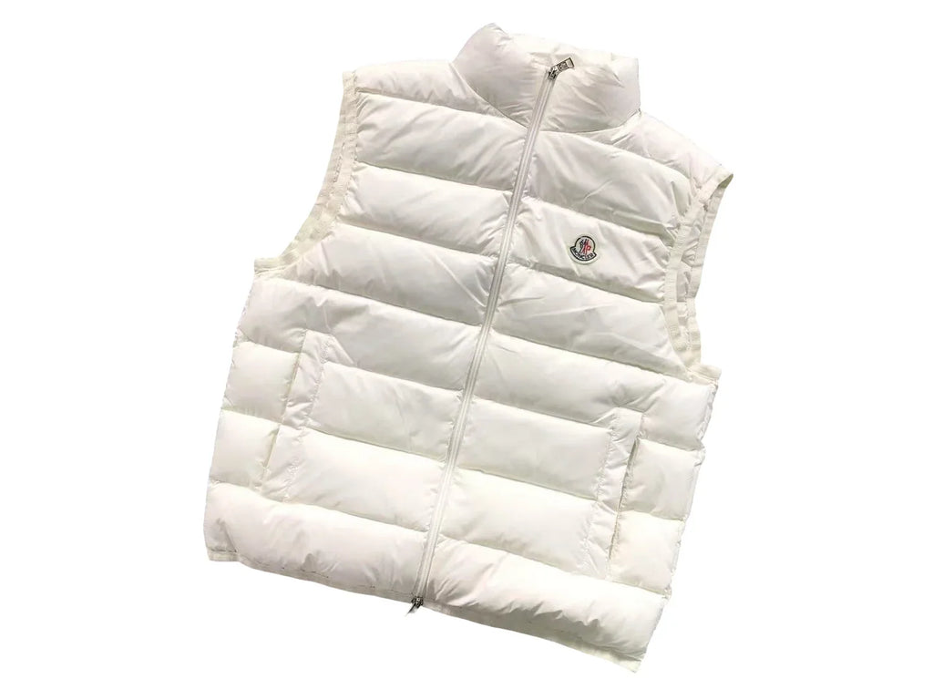 Moncler Contrin Gilet in White