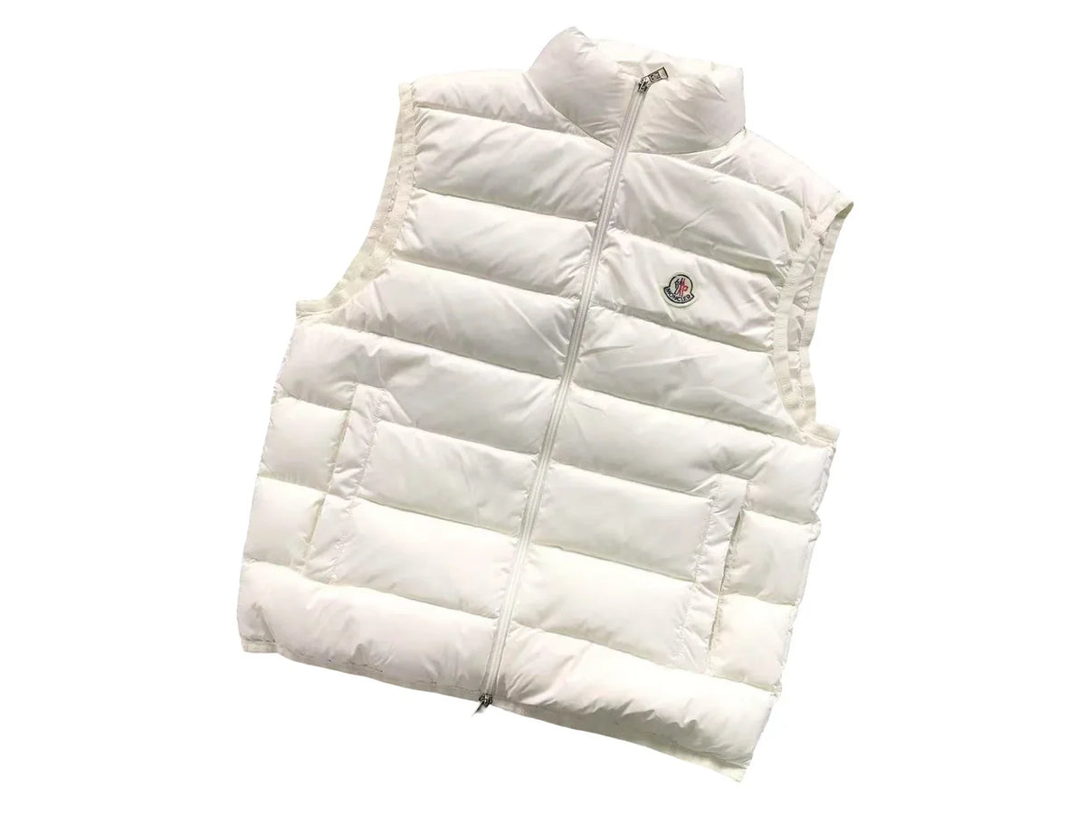 Moncler Contrin Gilet in White